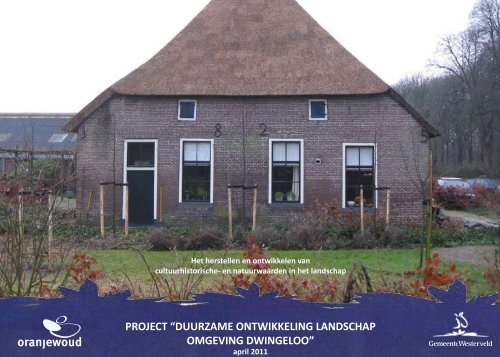 duurzame ontwikkeling landschap omgeving ... - Provincie Drenthe