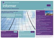 Download Informer - Field Fisher Waterhouse