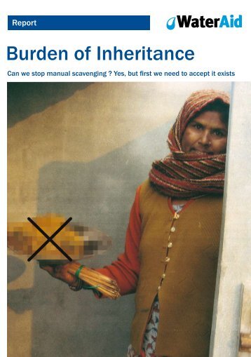 Burden of inheritance - WaterAid