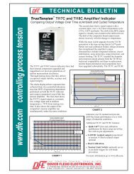 True Tension TM TI17C and TI18C - Dover Flexo Electronics, Inc