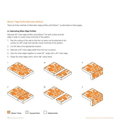 Fabrication and Installation Manual - Caesarstone