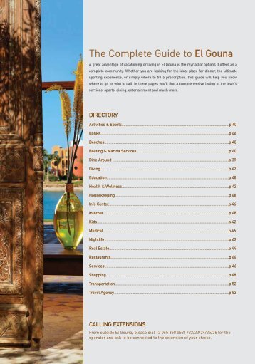 The Complete Guide to El Gouna - EL GOUNA MAGAZINE