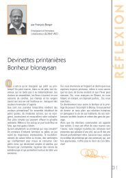 Devinettes printaniÃ¨res Bonheur blonaysan - Groupement des ...