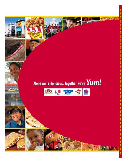 YUM! BRANDS 2003 ANNUAL CUSTOMER MANIA REPORT