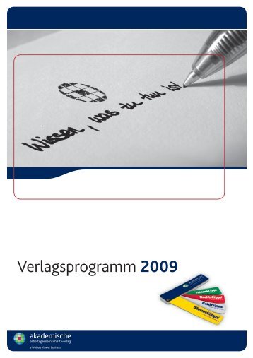 Verlagsprogramm 009