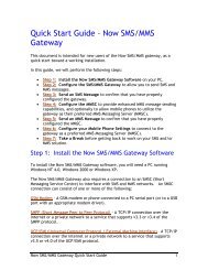 Configuring NowSMS as an MMSC