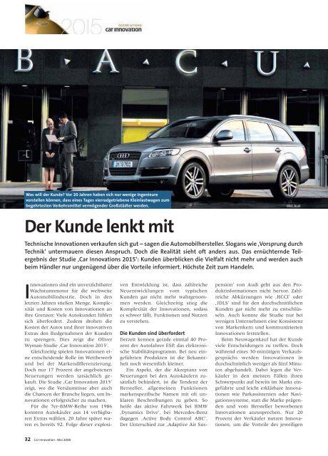 Innovationen - car innovation