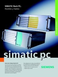 SIMATIC Rack PC - flexibles y fiables