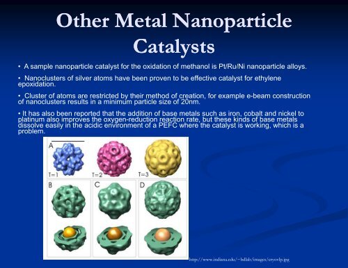 Nanoparticles Nanoparticles as Catalysts in Chemical Reactions