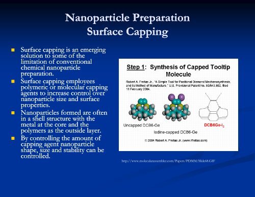 Nanoparticles Nanoparticles as Catalysts in Chemical Reactions
