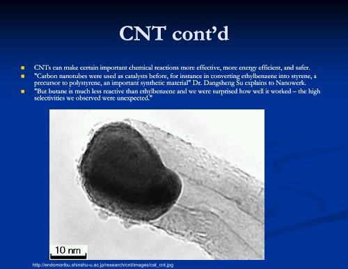 Nanoparticles Nanoparticles as Catalysts in Chemical Reactions