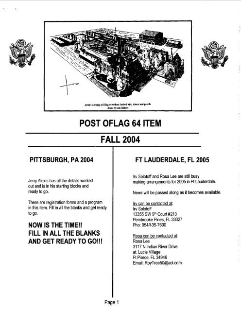 Falls - Oflag 64 Association homepage