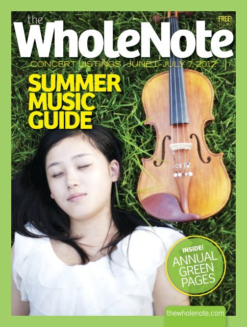 PDF Version - The Wholenote Magazine