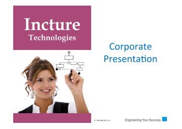 Engineering Your Success - Incture Technologies