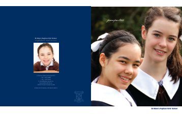 prospectus prospectus - St Aidan's Anglican Girls' School