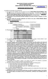 INTERVIEW NOTIFICATION Social Worker (Social Welfare) Item ...