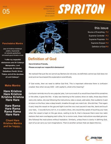 005 Definition of God - ebooks - ISKCON desire tree