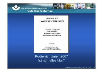 âUnschÃ¤rfenâ oder bestehende Probleme