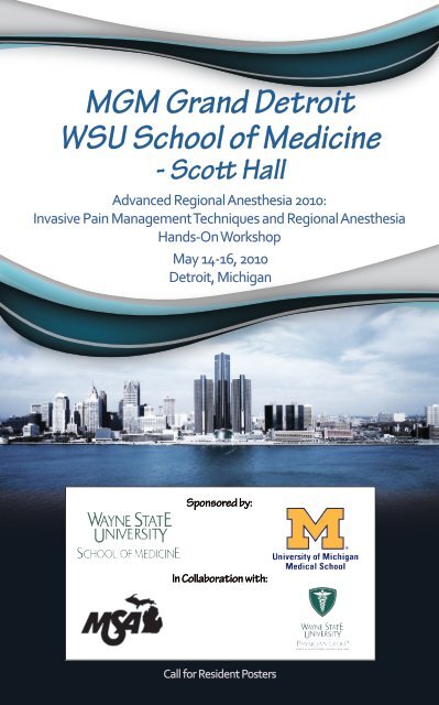 MGM Grand Detroit WSU School Of Medicine â Scott Hall