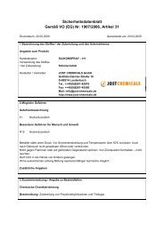 EG-Sicherheitsdatenblatt PDF - hofer-plast.at