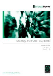 Sociology and Public Policy Books