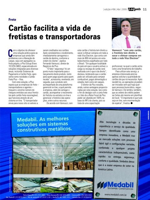 EdiÃ§Ã£o 86 download da revista completa - Logweb