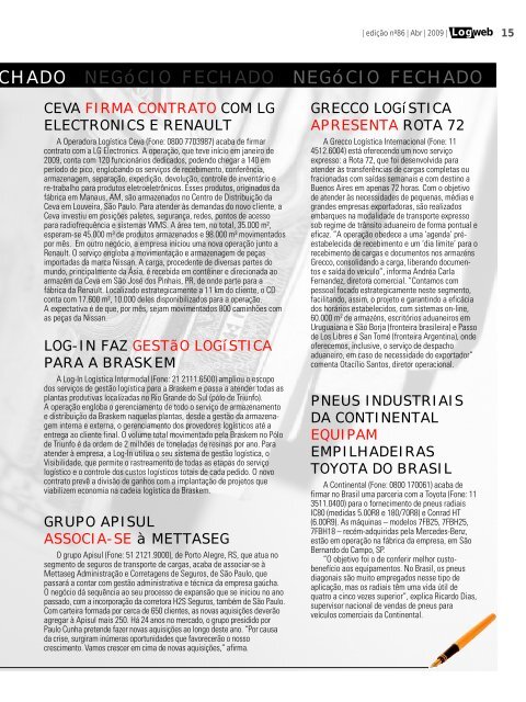 EdiÃ§Ã£o 86 download da revista completa - Logweb