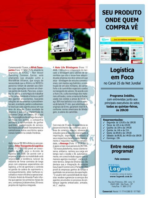 EdiÃ§Ã£o 86 download da revista completa - Logweb