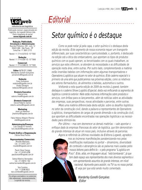 EdiÃ§Ã£o 86 download da revista completa - Logweb