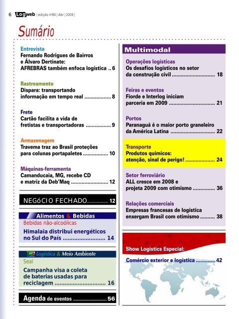 EdiÃ§Ã£o 86 download da revista completa - Logweb