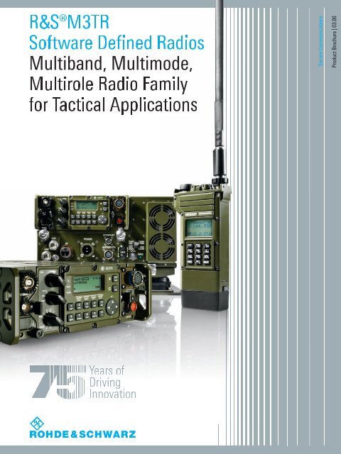 A M3tr Software Defined Radios Multiband Multimode Multirole
