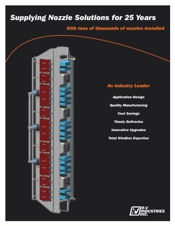 Nozzle Literature - RV Industries