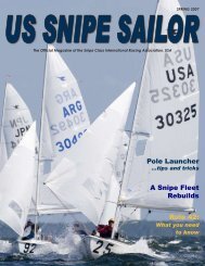 Spring 2007 - United States Snipe Sailing