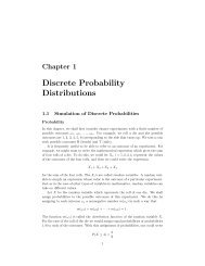 Chapter 1 Discrete Probability Distributions - DIM