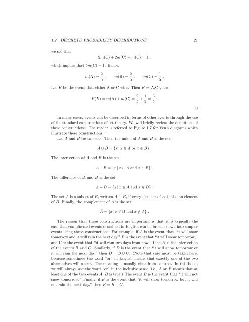 Chapter 1 Discrete Probability Distributions - DIM