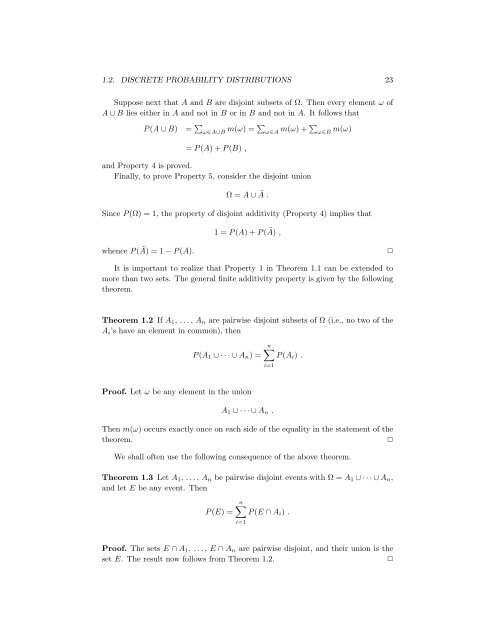 Chapter 1 Discrete Probability Distributions - DIM