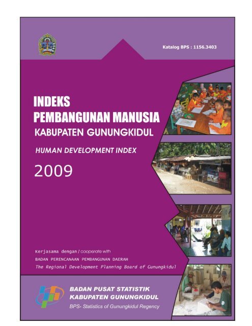 Indeks Pembangunan Manusia Kabupaten Gunungkidul 2009