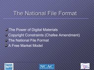 The National File Format