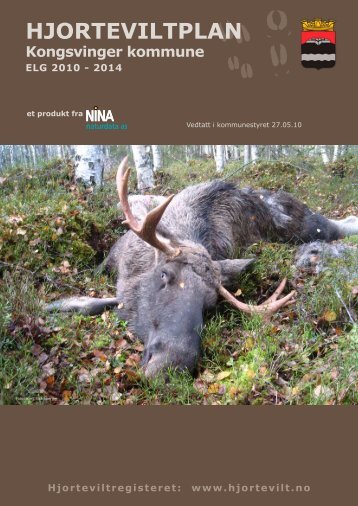 Eksempel pÃ¥ hjorteviltplan for elg (Kongsvinger ... - Naturdata AS