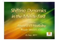 Ahmed El-Hodaiby (Trade Waves - Egypt)