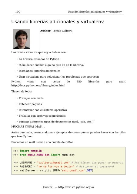 versiÃ³n color - PET: Python Entre Todos - Python Argentina