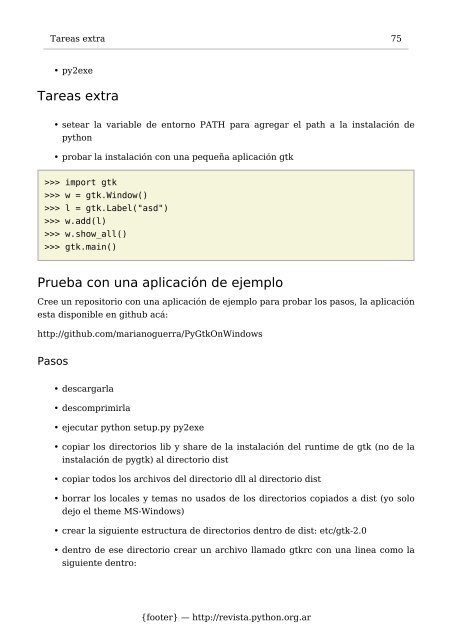 versiÃ³n color - PET: Python Entre Todos - Python Argentina