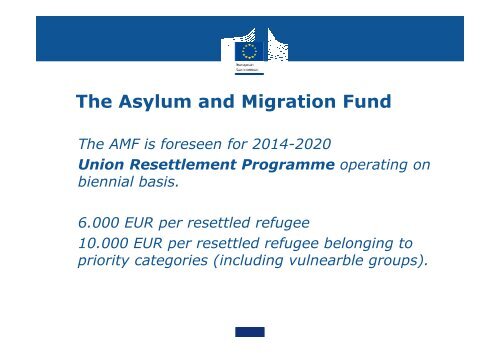 Gabriela Szmidt - EU Resettlement Network