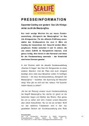 Meerjungfrauencasting im Sea Life KÃ¶nigswinter.pdf - PR Agentur ...