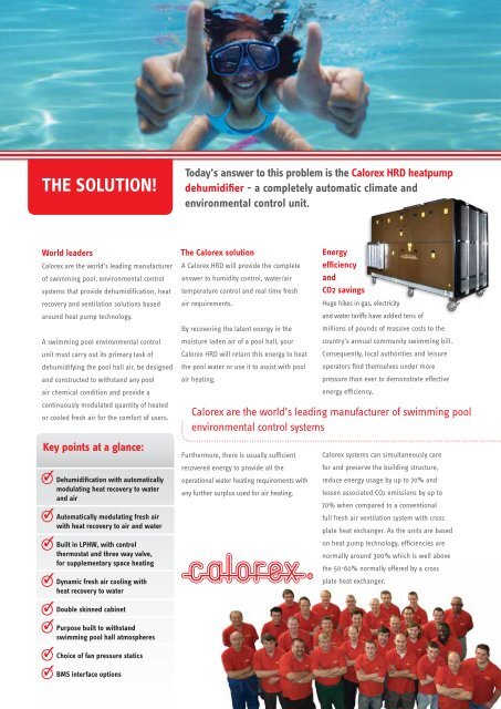 download Product Brochure - Calorex