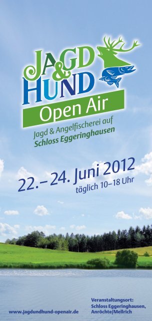 Besucherprospekt JAGD & HUND Open Air 2012 ... - Westfalenhallen