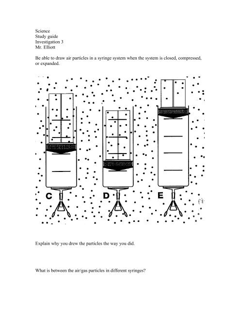 Exam 3 study guide