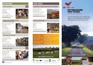 Nottinghamshire Farm Tourism leaflet - Newark and Sherwood ...