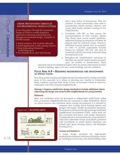 Comprehensive Plan - Carbondale, IL