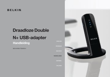 Draadloze Double N+ Usb-adapter